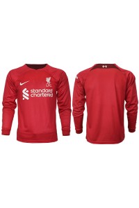 Fotbalové Dres Liverpool Domácí Oblečení 2022-23 Dlouhý Rukáv
